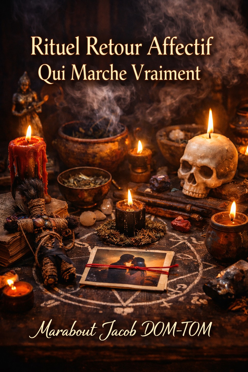 Rituel retour affectif qui marche vraiment – autel spirituel, protection et orientation par Marabout Jacob DOM-TOM