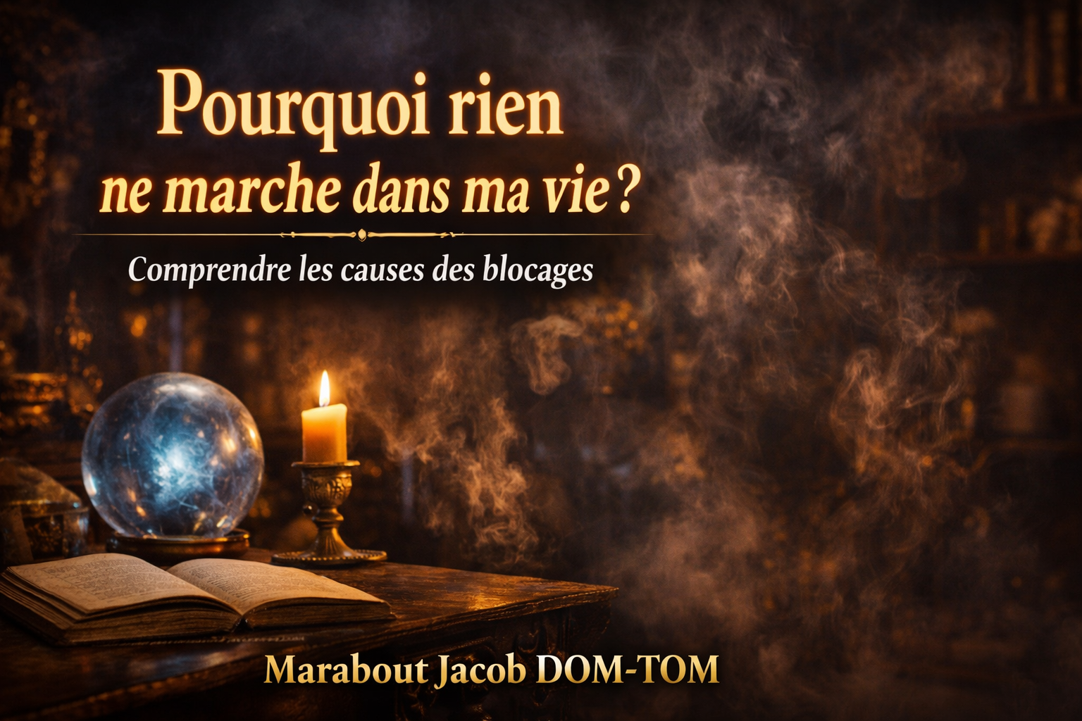 pourquoi rien ne marche dans ma vie blocage spirituel comprendre les causes marabout DOM-TOM
