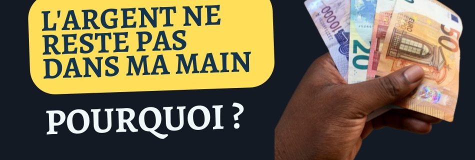 Pourquoi l'argent ne reste jamais chez moi : illustration symbolique de la protection spirituelle de l'abondance, des fuites financières et de la prospérité durable.