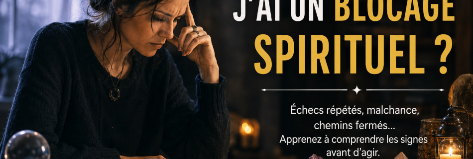 Comment savoir si j’ai un blocage spirituel ? Comprendre avant une démarches Spirituelle