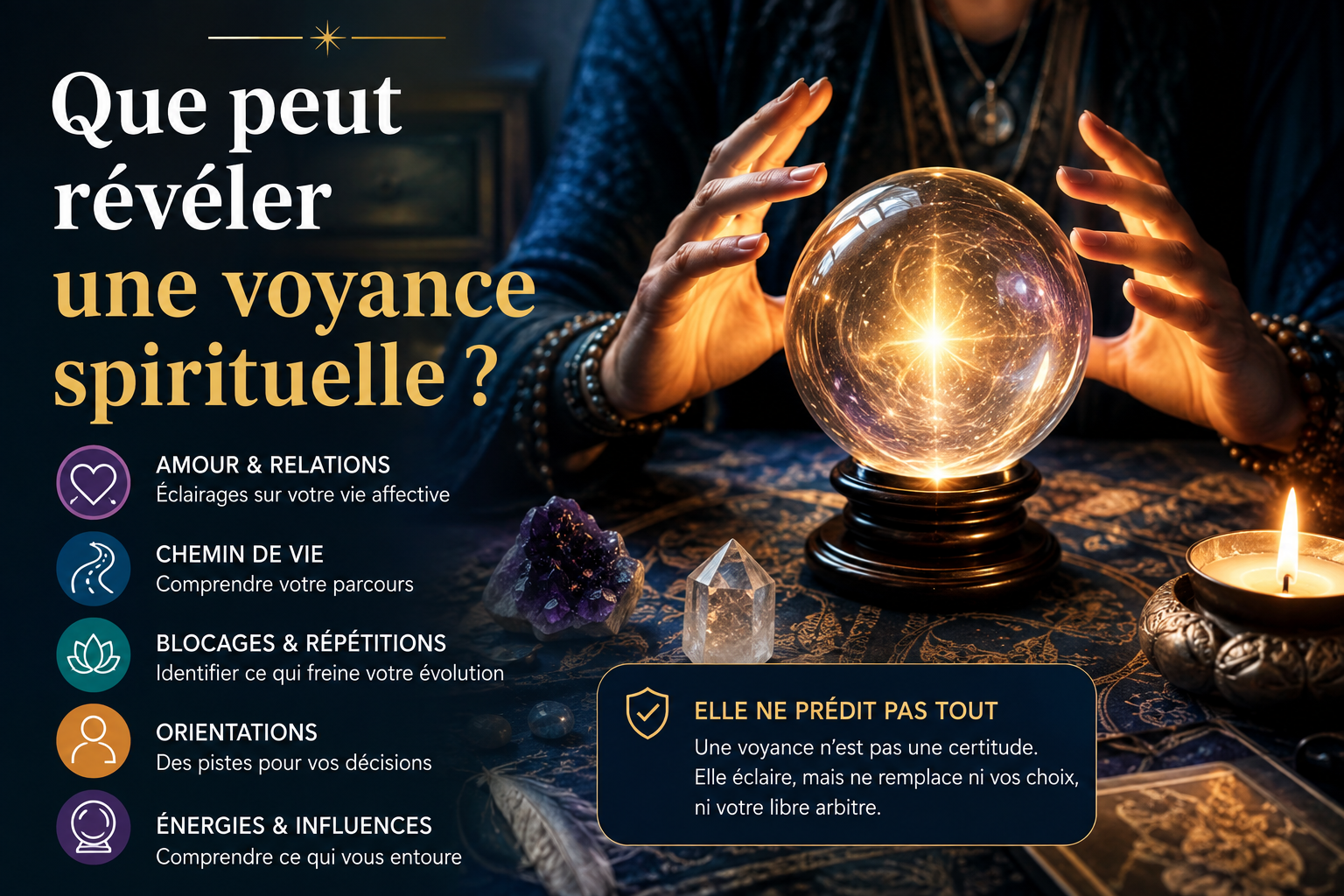 Que peut réellement révéler une voyance spirituelle ?