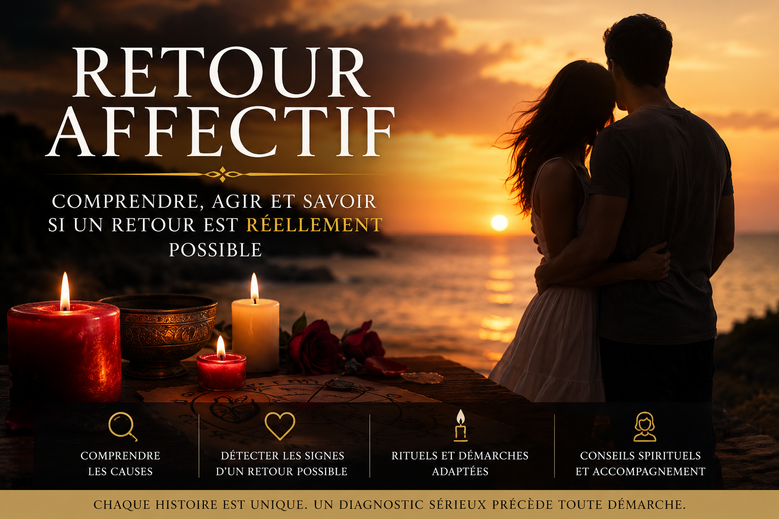 Retour affectif et accompagnement pour comprendre une séparation amoureuse
